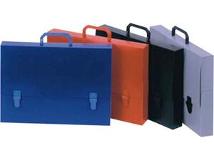 Τσάντα σχεδίου πλαστική 30x40x5cm με χερούλι σε διάφορα χρώματα